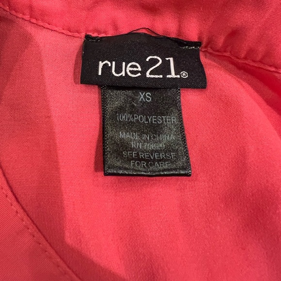 Rue 21 Coral Dress/Tunic Top - Picture 2 of 12